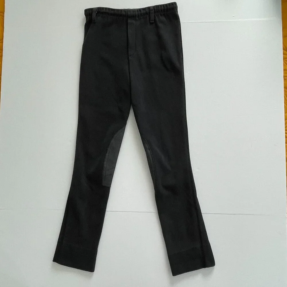 Devon-Aire Jodhpurs in Black - Youth Large - Picture 3 of 12